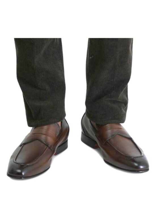 Ambrogio UK Anax Limited Men\'s Loafers/Shoes Size:EU-44/US-11 Brown Leather main image 9